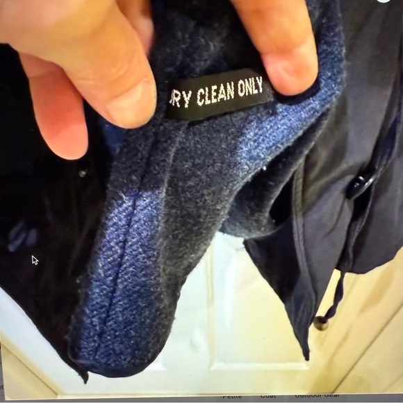 American Bazaar AB II Women's navy Jacket petite size XS removable lining cost - Picture 10 of 10